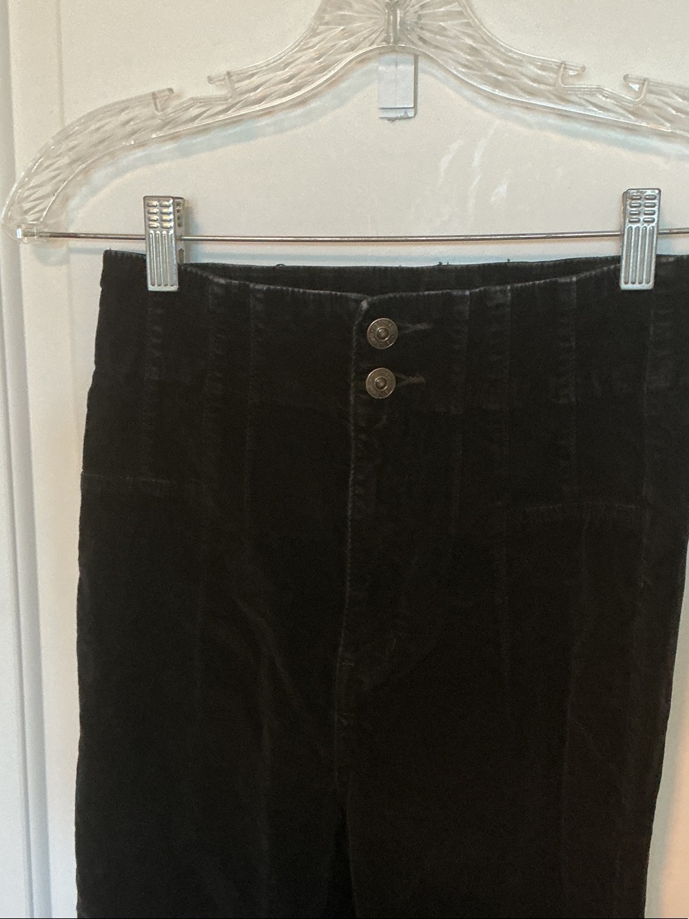 Free People JaydeCord Flare Black Pants 27 - Picture 5 of 11